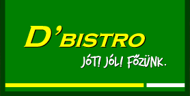 D'bistro - Jót, jól! Főzünk.